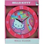 Hello kitty - pendule rose 25 cm