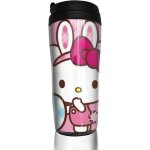 Hello kitty travel coffee mugs double wall vacuum tumblers insulated thermos mug - 12 oz Hello kitty travel coffee mugs double wall vacuum tumblers insulated thermos mug - 12 oz