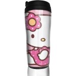 Hello kitty travel coffee mugs double wall vacuum tumblers insulated thermos mug - 12 oz