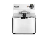 Hendi 205815 friteuse unique 6 l autonome 3300 w argent