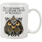 Hibou viking tasse a caf tasse tasse tasse a caf tasse alphabet anglais mre tasse tasse a caf mignonne ...