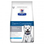 Hillapos s prescription derm complete mini pour chien + gratuite 4 x hillapos s hypoallergenic snack