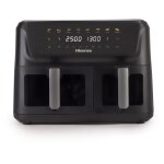 Hisense haf2700dcd double 11 l autonome 2700 w friteuse d'air chaud noir