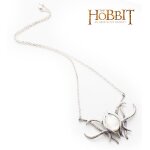 Le hobbit galadriel pendentif broche argent massif nn1283 bijou repliksword
