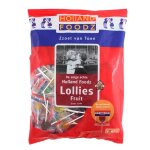 Holland foodz sucettes aux fruits naturelles, saveurs vari�es, collations saines, 200 x 5, 2 g, total ...