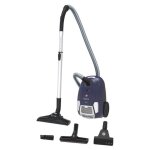 Hoover brave bv60pet 011 - aspirateur - traineau - sac - bleu glamour