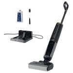 Hoover hw3p10 011 aspirateur - balai 2 en 1 batterie sec&humide hepa sans sac 0, 55 l 220 w noir