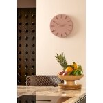 Horloge en aluminium rose d35, 5