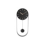 Horloge � balancier pendulum design charm - h. 50 cm - noir