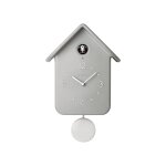 Horloge � coucou gris avec pendule amovible