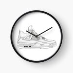 Horloge murale baskets jordan 4 pure money air=2644 30cm dcoration artistique pour chemine, maison, ...