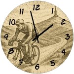Horloge murale cycliste mont�e du ventoux 29 cm