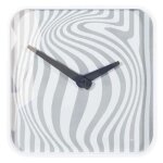 Horloge murale design artetempus opta 35cm blanc