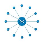 Horloge murale eaton - bleu