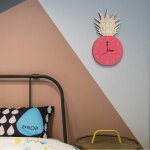 Horloge murale enfant silencieuse en acrylique d�corative pour maison yonis