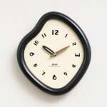 Horloge murale irr�guli�re � quartz silencieux avec pendule d�corative yonis