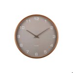 Horloge murale - karlsson - acento - bois - vintage - silencieuse