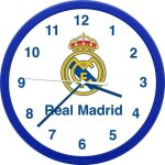 Horloge murale kids licensing real madrid