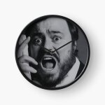 Horloge murale luciano pavarotti=2976 30cm d�coration artistique pour chemin�e, maison, chambre et bureau ...