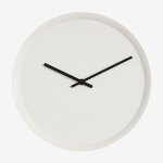 Horloge murale en m�tal sirdal blanc