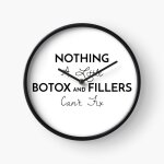 Horloge murale rien qu'un peu de botox et de produits de comblement ne puissent réparer !=1616 30cm décoration ... Horloge murale rien qu'un peu de botox et de produits de comblement ne puissent réparer !=1616 30cm décoration ...