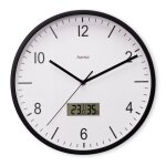 Horloge murale radiopilot�e  lanzarote  avec therm. et hygrom. , Ø 35cm