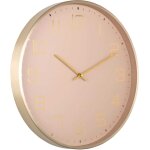 Horloge murale ronde elegance glow