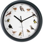 Horloge murale sons oiseaux