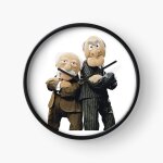 Horloge murale statler et waldorf=1709 30cm dcoration artistique pour chemine, maison, chambre et bureau ...