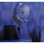 Horloge phosphorescente � fond blanc radio - pilot�e