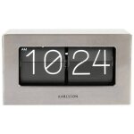Horloge de table - karlsson - ka5620st - num�rique - acier bross� - cadran noir