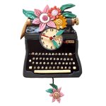 Horloge wrinting tape par l'artiste michelle allen