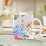 Hortensias orchidees fleurs sauvages et papillons tasse en ceramique 11 oz tasses a cafe classiques tasse ... Hortensias orchidees fleurs sauvages et papillons tasse en ceramique 11 oz tasses a cafe classiques tasse ...
