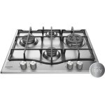 Hotpoint ariston pcn 641 t / ix / ha - table de cuisson au gaz - 4 plaques de cuisson - niche - largeur ...