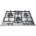 Hotpoint pcn 642 ix / ha acier inoxydable int�gr� gaz 4 zones