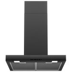 Hotte airforce f53 s4 bl / a / 60 mont�e au mur noir 630 m� / h