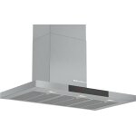 Hotte bosch dwb98jq50 - s�rie 6 - murale - 430 m� / h - 55 db - 3 vitesses + 2 intensif - inox