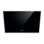 Hotte whirlpool whvf 63f lt k - chemin�e coud�e - largeur : 59. 8 cm - profondeur : 32. 5 cm - evacuation ...