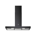 Hotte chemine plate electrolux serie 300 eft39k - noir