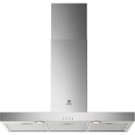 Hotte chemine plate electrolux serie 600 eftf19x - acier inoxydable