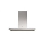 Hotte chemine plate novy salsa 6510 - acier inoxydable