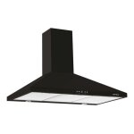 Hotte décorative airlux ahp975bk - noir mat Hotte décorative airlux ahp975bk - noir mat