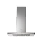 Hotte dcorative electrolux eff90563ox - acier inoxydable