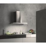 Hotte décorative murale falmec lumina 1430 mural 90 inox / verre gris Hotte décorative murale falmec lumina 1430 mural 90 inox / verre gris