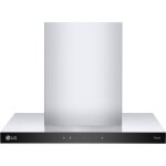 Hotte décorative murale lg hcez2426s thinq encastrable 60 cm 830 m3 / h Hotte décorative murale lg hcez2426s thinq encastrable 60 cm 830 m3 / h