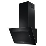 Hotte electrolux serie 600 lfv326 mont�e au mur noir 600 m� / h