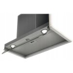Hotte elica box in 60, inox, 370 m� / h, led, filtre anti - graisse, design moderne.