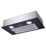 Hotte groupe filtrant candy cbg625 / 1n - noir et finition m�tallique