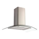 Hotte lot glem ghi9100ix - acier inox / verre