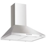 Hotte murale decorative pyramide airlux ahp653ix Hotte murale decorative pyramide airlux ahp653ix